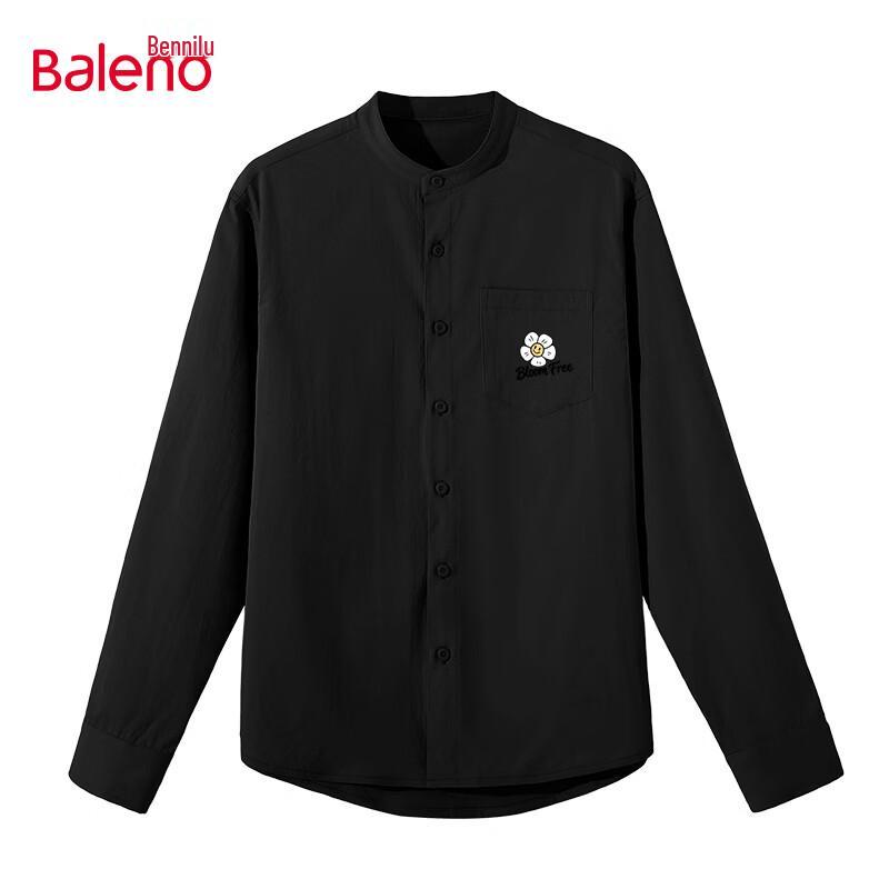 Baleno Men s Henley Collar Long Sleeve Shirt M
