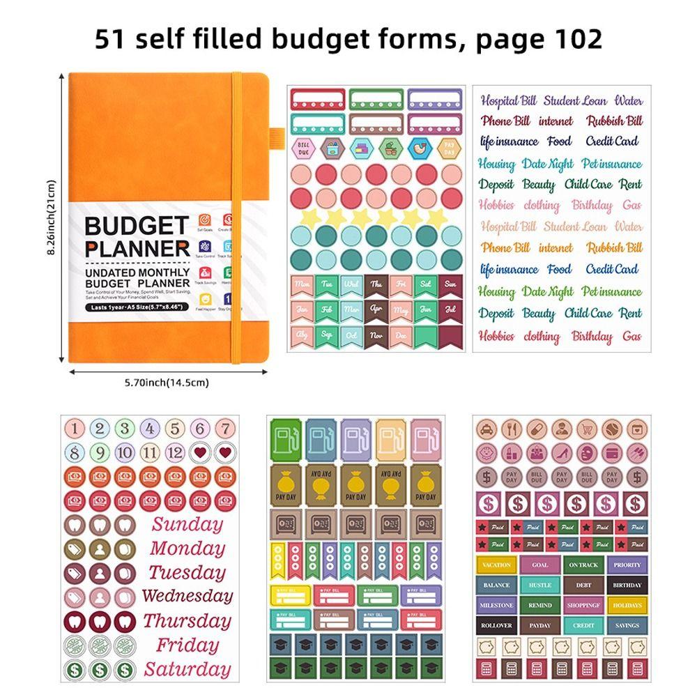 Portable Schedule Books English Notepad Time Management Planning Notebooks Schedule Planner Book