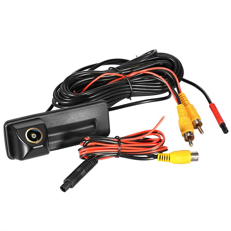170-degree wide-angle camera with a gold lens, supporting AHD 1080P video recording.