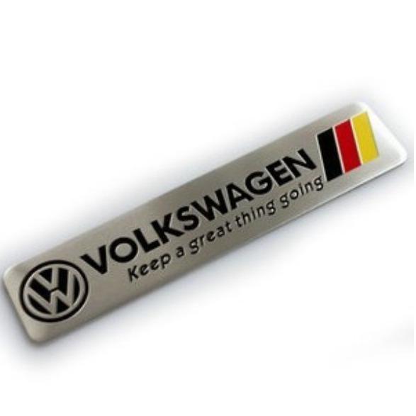 Volkswagen Custom Car Stickers: Personalized Decals, Metal Badges, Aluminum Stickers, Tail Labels, Multi-logo Options