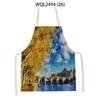 Kitchen Apron for Women Mountain Forest Scenery Adult Kids Cooking Apron Household Cleaning Supplies Pinafore Sleeveless Aprons