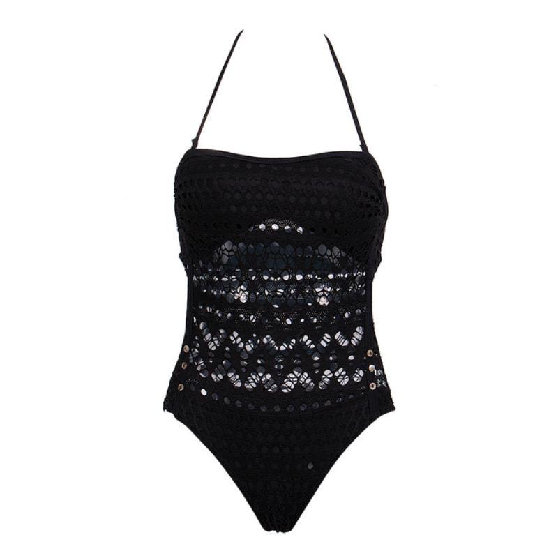 Costume da bagno intero da donna taglie forti sexy con trafori costume da bagno intero da donna costume da bagno