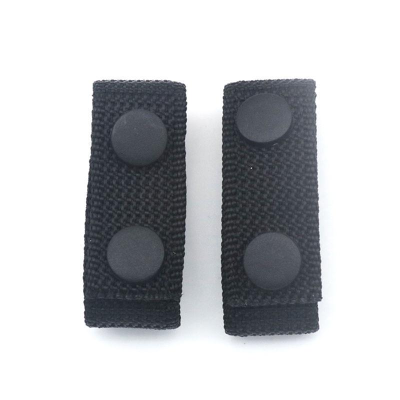 4Pcs Tactical Belt Buckle Heavy Duty Belt Keeper Portable Webbing Strap Molle Belt Equipment Accessories Outdoor Sports