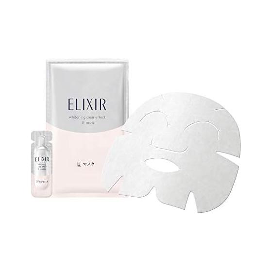 ELIXIR clear effect mask 6 pieces quasi-drug face pack pack stain care moisturizing glossy ball white