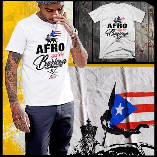 

Afro Boricua t-shirt Afro Latino the Bronx Puerto Rican Taino anti-colorism Lion 4XL