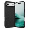For iPhone Air Case Carbon Fiber Texture PC+TPU Phone Cover Compatible with MagSafe