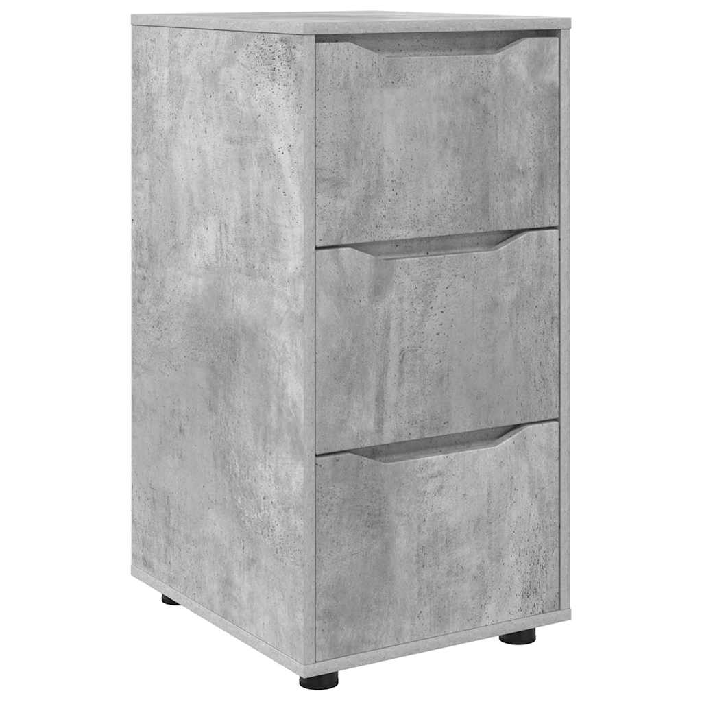 Storage Cabinet Concrete Grey 40 x 48 x 81 cm Engineered Wood