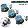 1Pcs Clip-On Eyeglass Magnifier Eye Loupe Portable Eyepiece Loupe Magnifying Lens  Process Operation