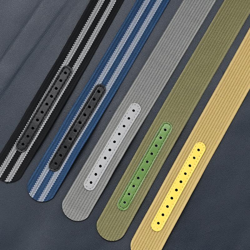 Nylon Strap 20mm 22mm Thick Premium Ballistic Nylon Strap for Men and Women Washable Bracelet Bracelet Watch Accessori