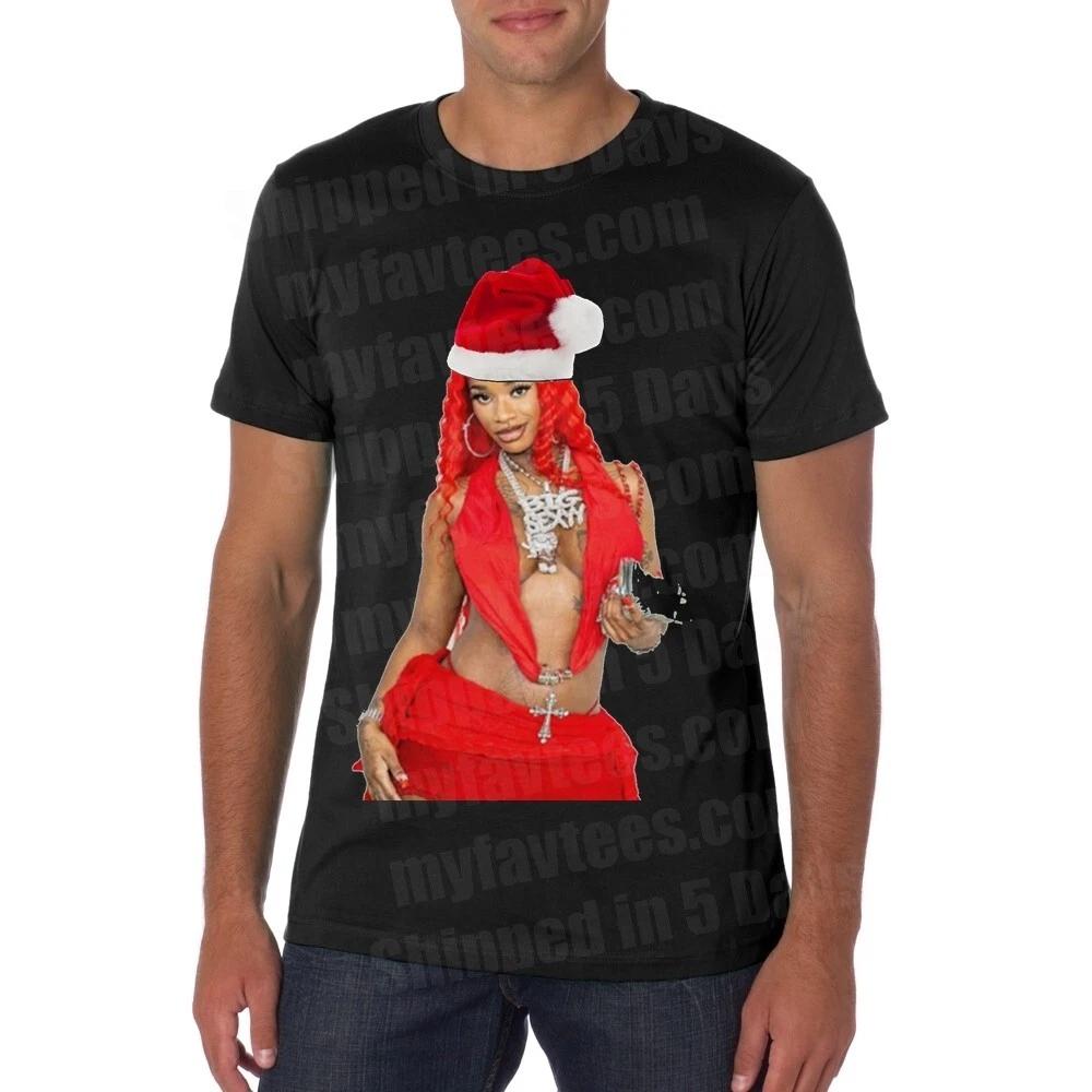 Sexxy Red Sexy Christmas T shirt Mrs. Hood Claus New 3XL