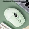 Screen Display Wireless Bluetooth Mouse Rechargeable Ergonomic Mouse Laptop Wireless Mouse  Office