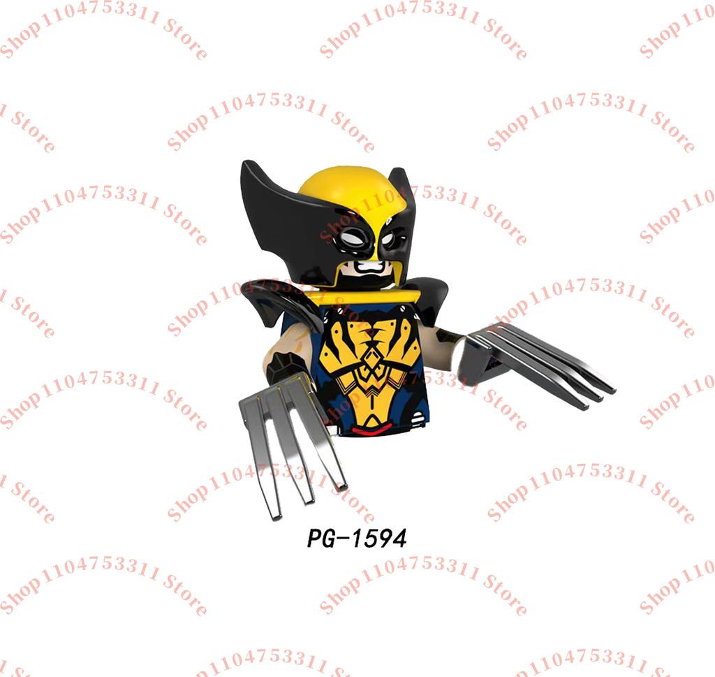 Hot-selling Toy Blocks Superhero Assembly Building Blocks Kids MINI Puzzle Brick Toy Alfred Bane Green Lantern Collection Gift