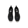 Anta Sky Textile, Leather Cushioning Slip Resistant Low Top Running Shoes Men's Black White 912525502F-6