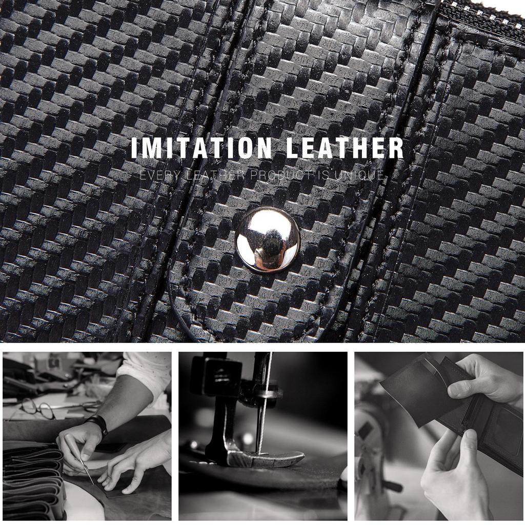 Humerpaul Slim Men Peněženky Držák karet Luxusní Peněženka Hasp Zipper Peněženka na mince Rfid