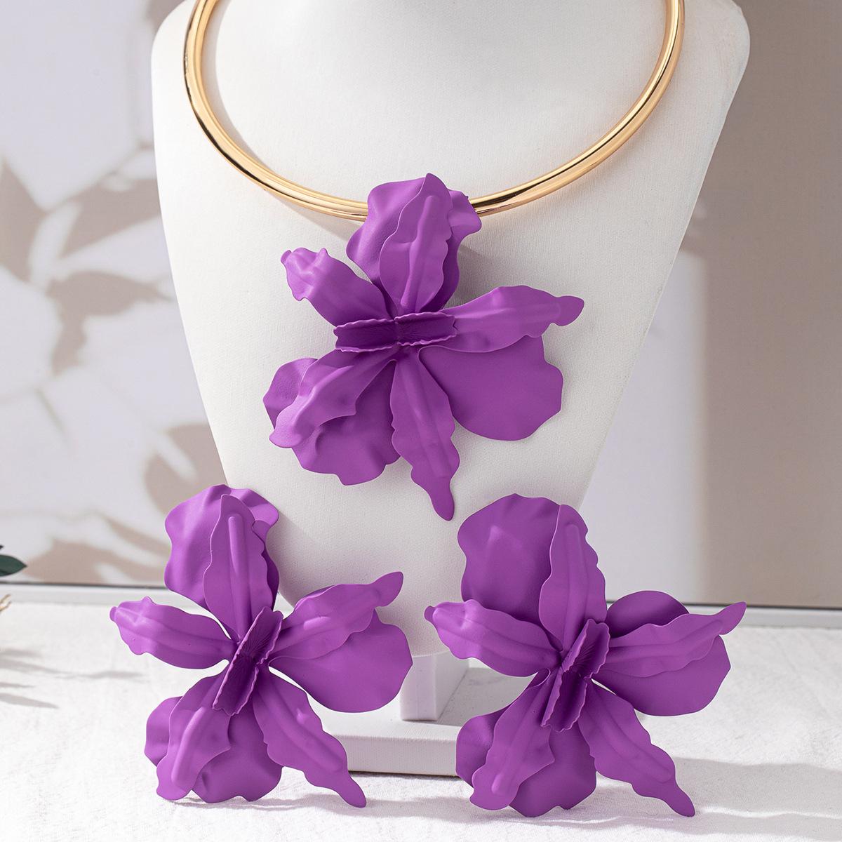 

Модні Ювелірні Вироби Для Жіночого Комплекту фіолетовий