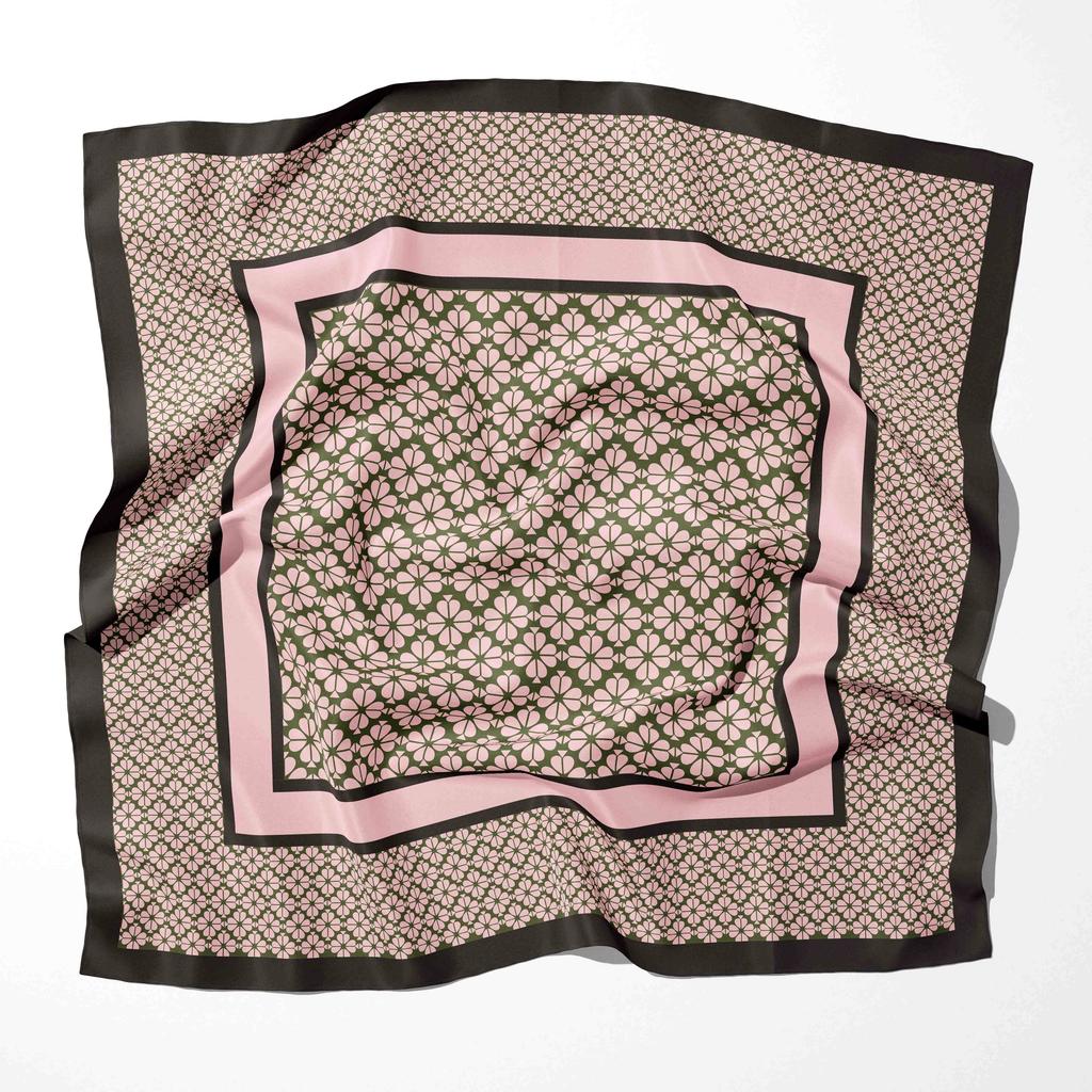 Fashion Scarves for Women Shawl Print Silk Satin Hijab Scarf Female Bandana 70*70cm Luxury Brand Square Shawls Scarfs For Ladies