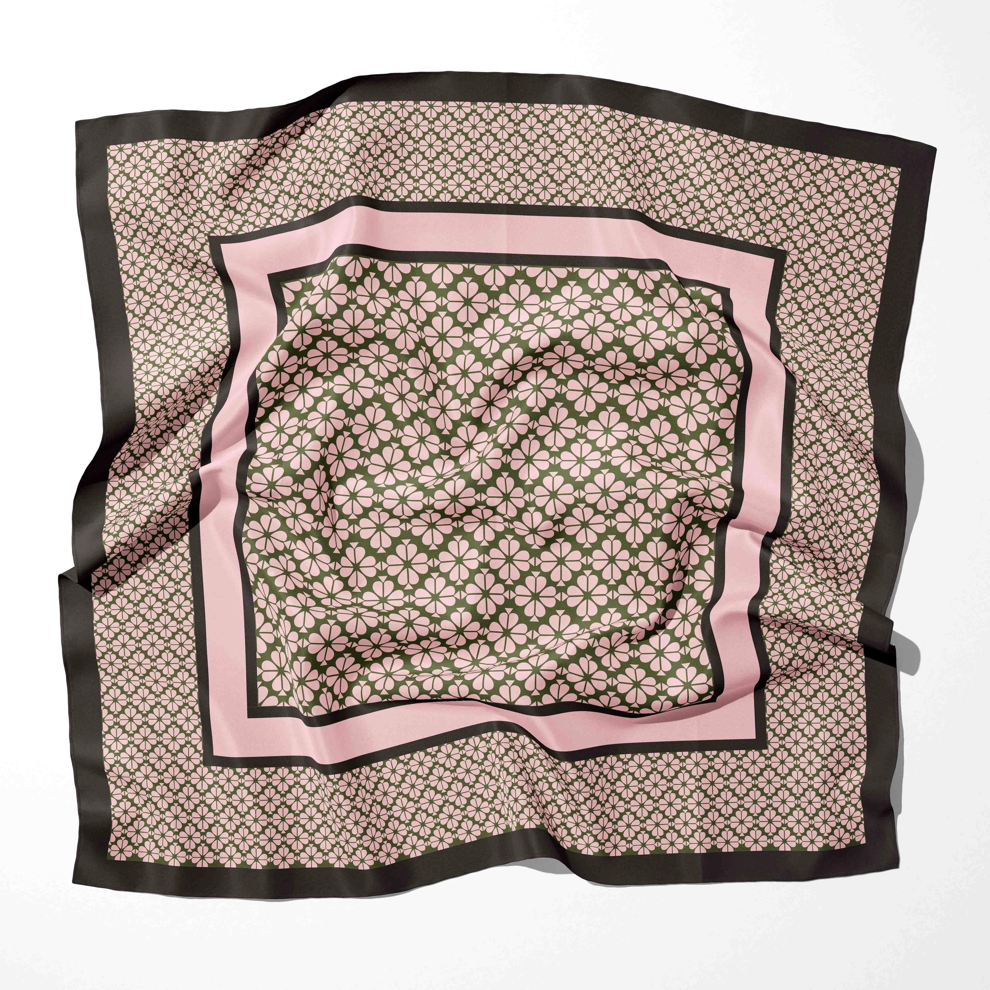 

Модные шарфы для женщин, шаль с принтом, шелковый атласный хиджаб, шарф, женская бандана 70*70 см, роскошные брендовые квадратные платки, шарфы для женщин 70CM 70CM