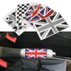 BGC1 Car Handbrake Sticker for Mini Cooper One JCW S Clubman Countryman Union Jack Decal Car Styling Interior Trim Accessories