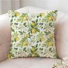 Lemon Pattern Pillow Case Pillowcase Doublesided Printed Sofa Cushion Bedroom Headboard Pillow