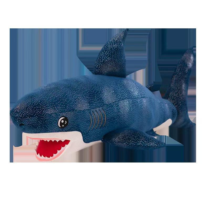 Shark Starry Sky Cute Cute Pet Pillow Aquarium Scenic Spot Ornament For Women And Boys Gift Plush Toys Premium