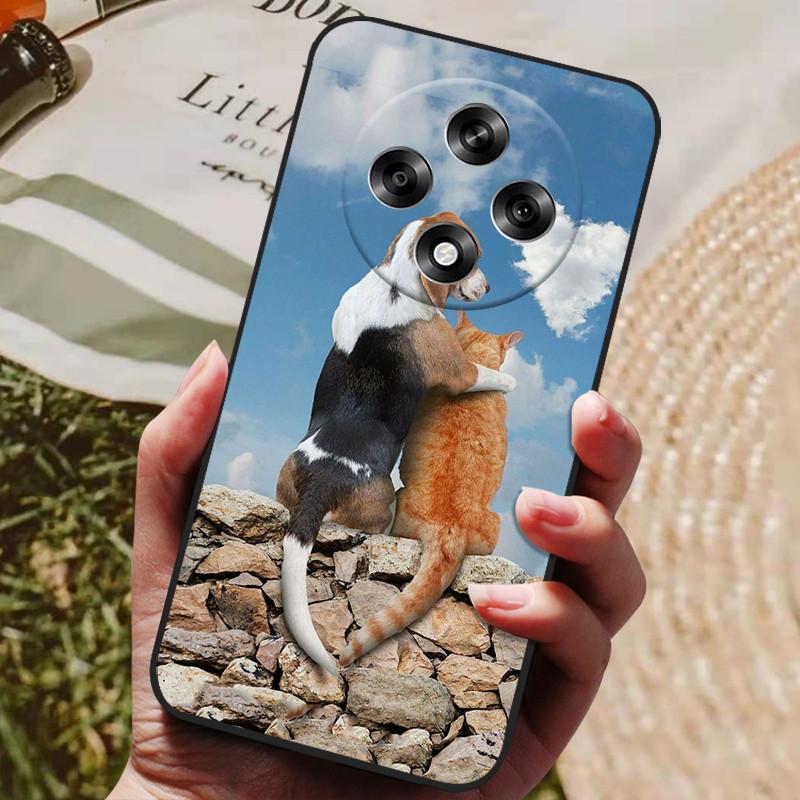 For Oppo Reno 12F Case Reno12 FS Luxury Painted Phone Silicon Back Cover For Oppo Reno12 F 5G FS Cases Protective Shell Capas