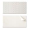 Self-Adhesive Vinyl Panel for Wall Decoration 100X50 Cm Waves In a Delicate Pattern