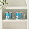 WOOCH Galloping Horse Couple Mugs Gift Set
