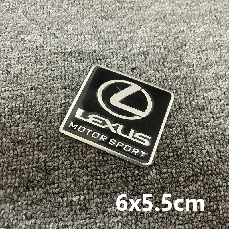 Universal Emblem Badge Sticker For Lexus GS GX IS LS LX NX RX UX CT LC RC F SPORT CT200H GX460 IS250 ES 220D IS200 Fsport Decal