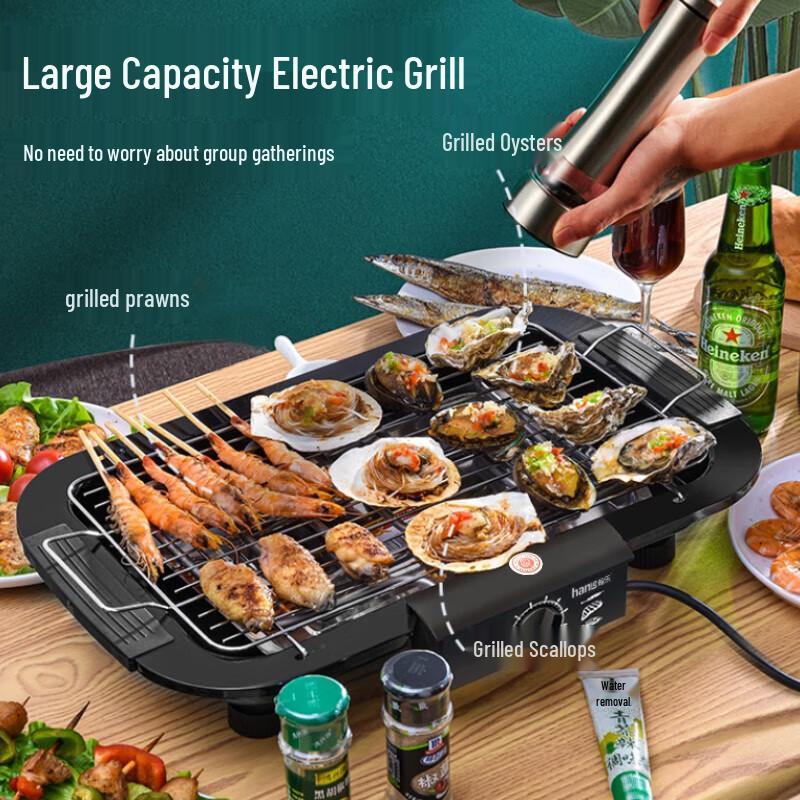 Электрическая сковорода-гриль Hanle BY-H6 48см