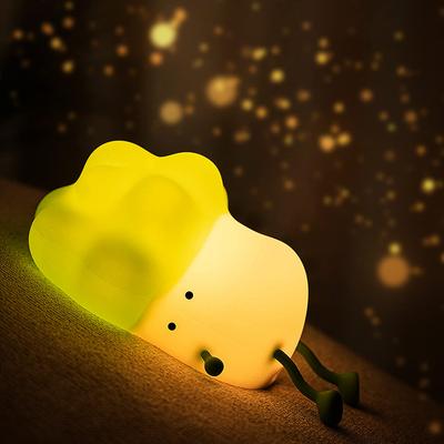 AmmToo Bedside Lamp, a Cute, Rechargeable, Vegetable-shaped Table Lamp In the Shape of a Chinese Cabbage. It Also Features a 30-minute Timer, Dimmable