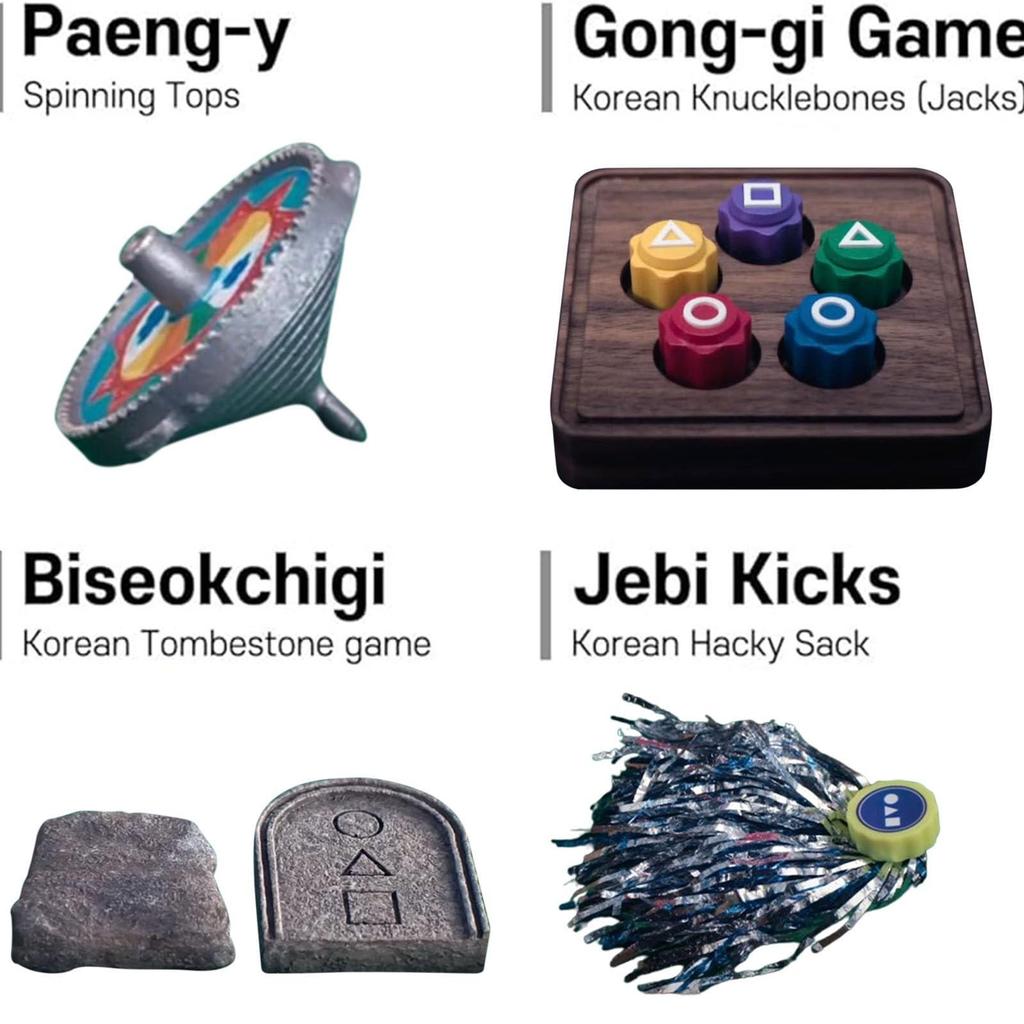 Korean Folk Game Set Korean Traditional Play Game Family Travel Games