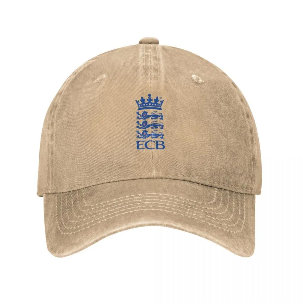 England Cricket Board Cricket Sticker Baseball Cap Golf Hat Birthday Hard Hat Vintage Unisexs Hats Womens