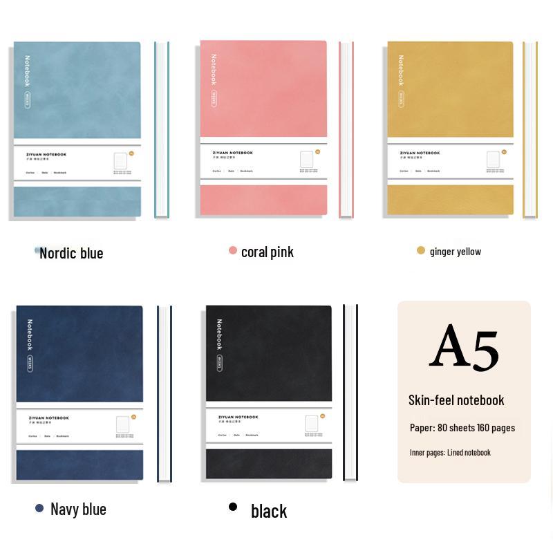 Women's A5 Notebook: Simple & Stylish University Diary for Work