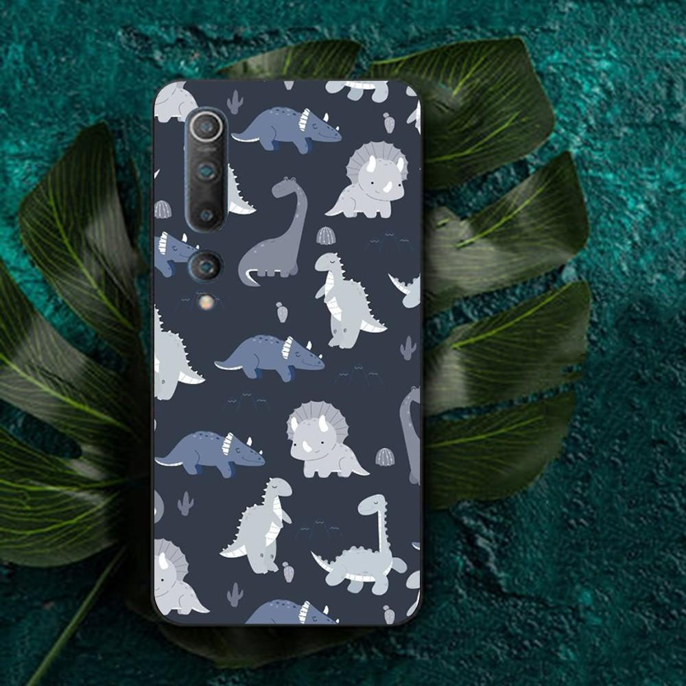 Cartoon Dinosaur Phone Case For Redmi Note 4 X 5 A 6 7 8 T 9 9S 10 11 11S 11Epro Poco M3 Pro
