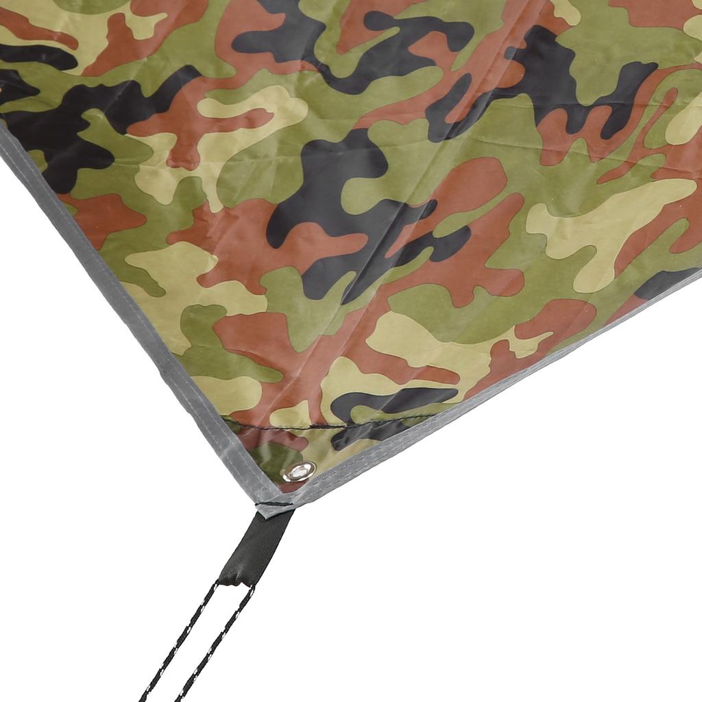 360x290cm Camping Cover Waterproof Multifunction Rhombus Canopy Beach Shade Cloth