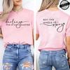 Women's Summer Fashion Casual T-Shirts Darling This Is Just A Chapter Not The Whole Story Print Sportswear T-shirt Tee Clothes