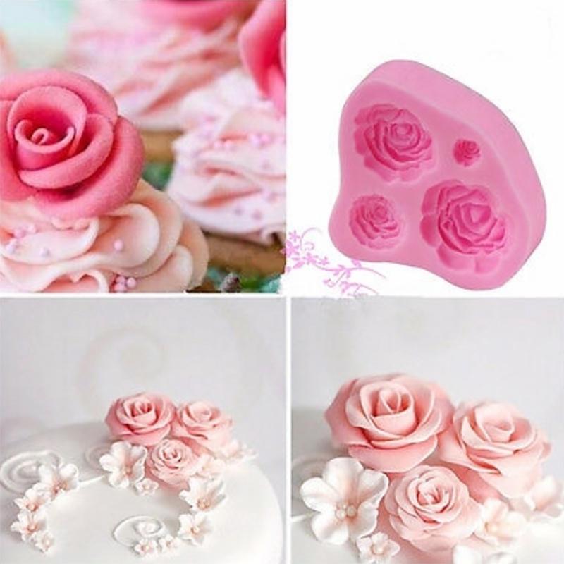 Flexible And Reusable Silicone Sugarcraft Mold For Diy Cake Decorating And Chocolate Baking