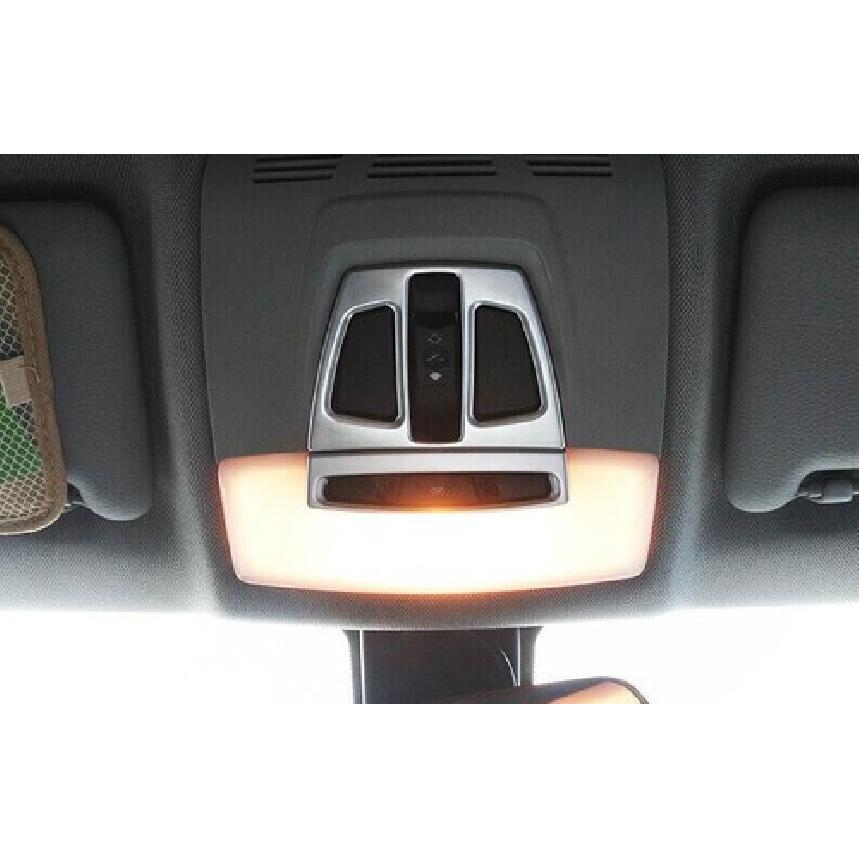 Panel Cover Matte Silver Reading Light For BMW F20 F21 F22 F23 Inner Front Lamp