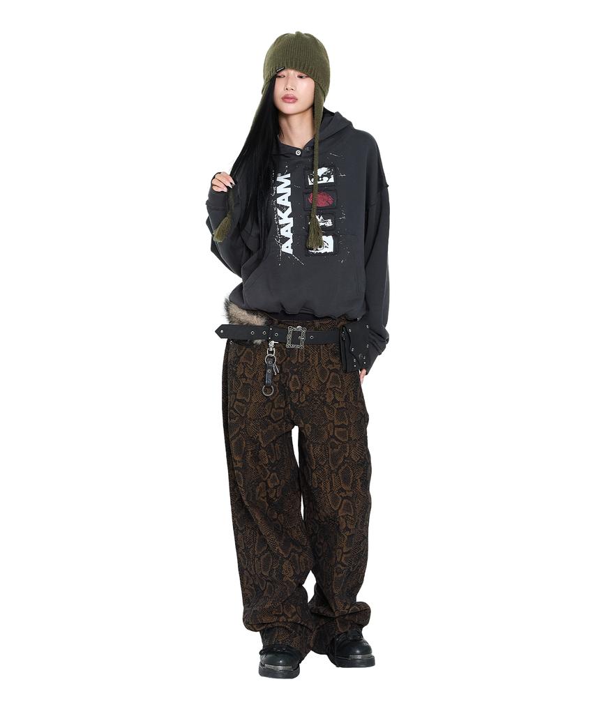 AAKAM Knitted Earflap Beanie (Khaki)