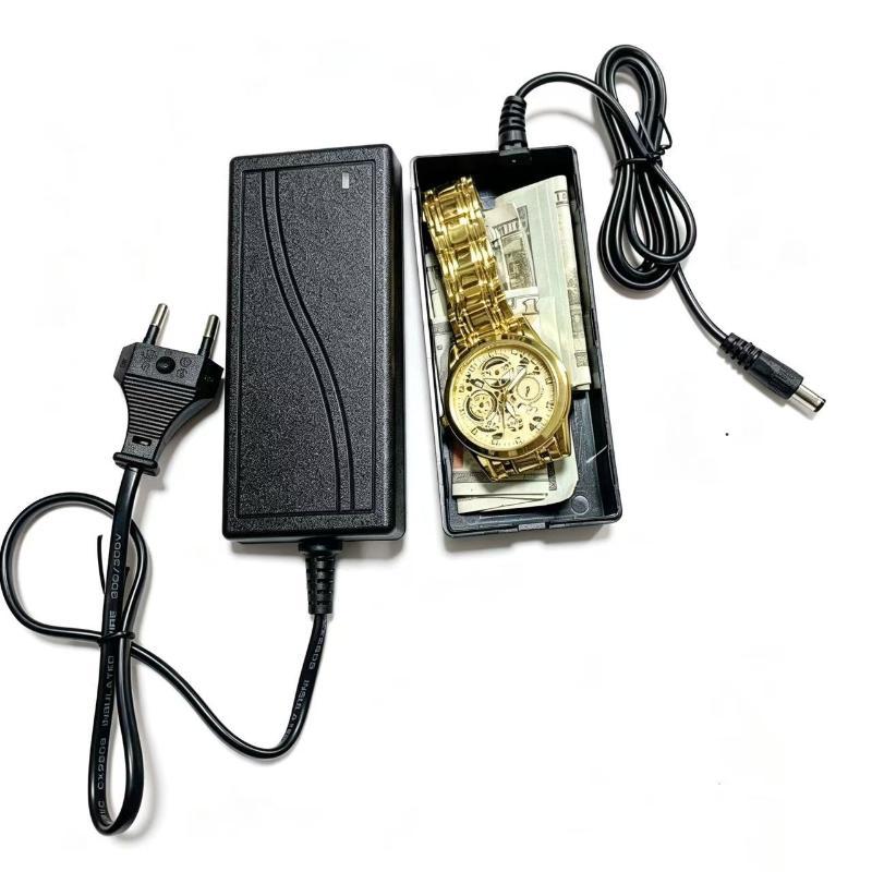 Disguise Computer Charger Hidden Safes Adapter Anti-Theft Private Money Jewelry Key Secret Storage Box Hidden Storage