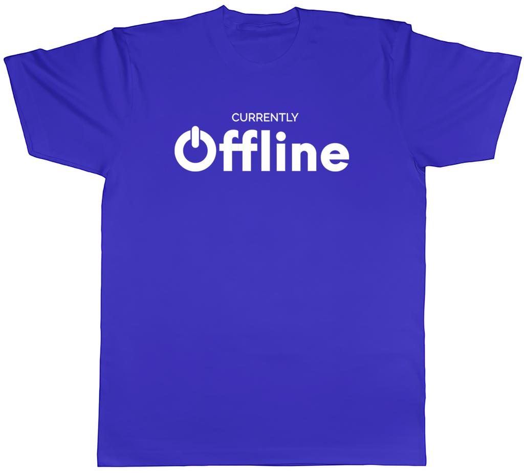 Funny Currently Offline Unisexs TShirt Video Gaming Gamer Tee Gift