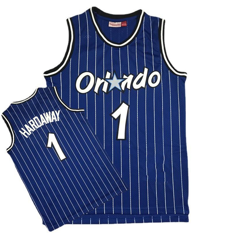 Mens Basketball Jersey Mesh Tank Top With Embroidered Number 32 Shaquille ONeal Style Practice Streetwear