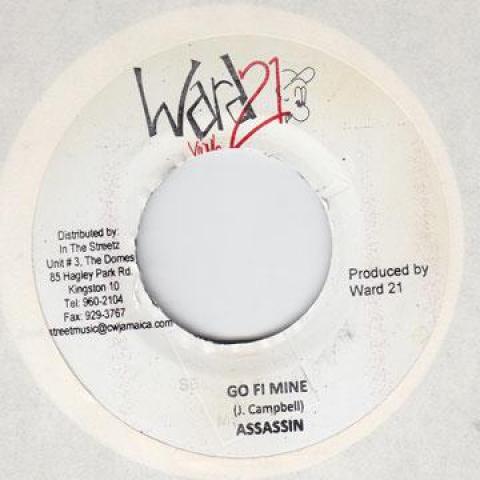

7inch Record AGENT SASCO (ASSASSIN) - Go Fi Mine Ward 21 2009 Jamaica Reggae, Ska & Dub