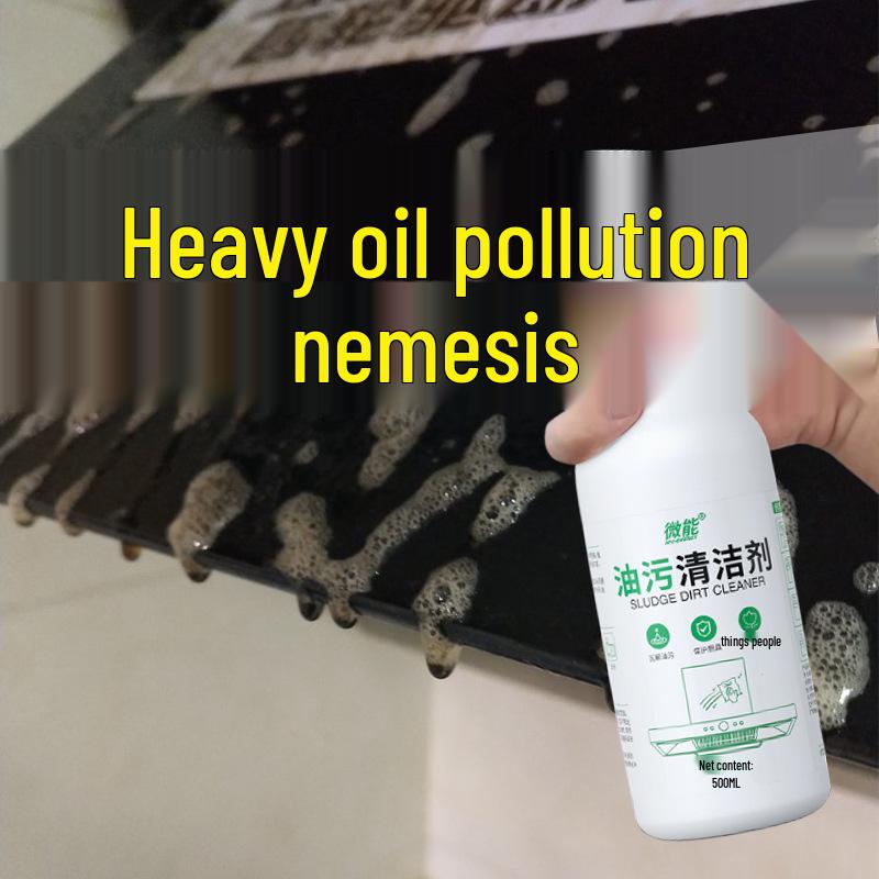 Micro-Energy Kitchen Range Hood Cleaner - Powerful Foam for Heavy Oil Stain Removal