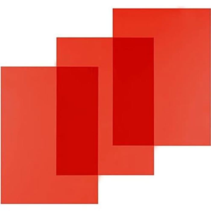 Couverture de Reliure - YOSAN - S8420658 - Rouge - Idéale pour Enfants - Garantie 2 ans