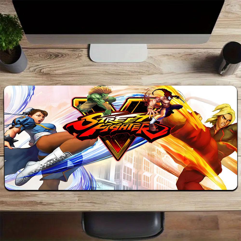 1pc Street Fighter Large Mouse Pad Computer Mat Desk Mat Keyboard Mat Office Gaming Table Mat