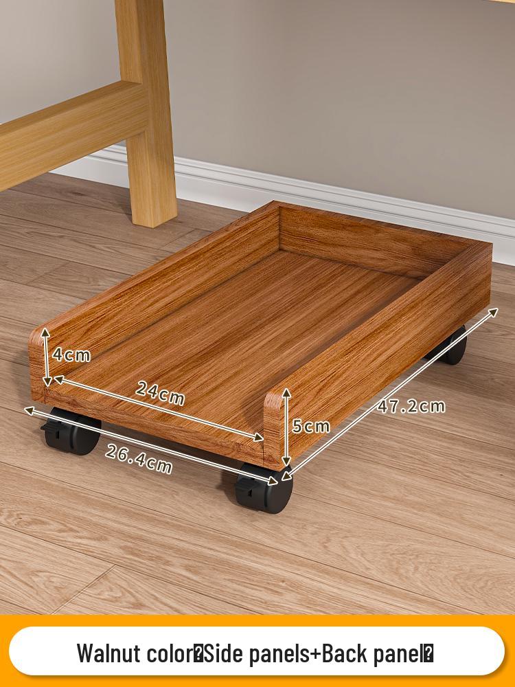 Movable Desktop Computer Stand with Wheels