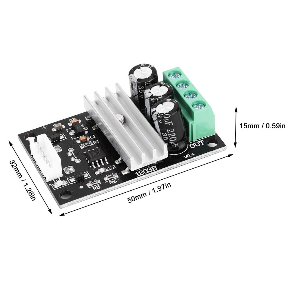 PWM DC Motor Controller  6V12V24V28V Motor Speed Regulation Module 3A Speed Controller