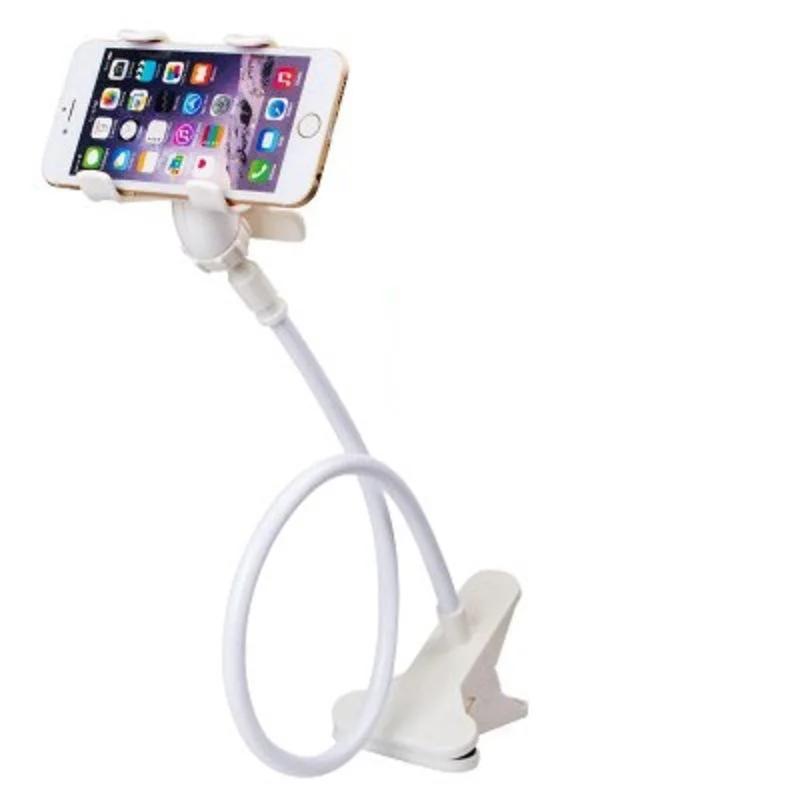 Tablet Bracket 360° Rotatable Adjustable Desktop Lazy Holder Metal Phone Stand Stents Flexible Bed Desk Table Clip Bracket Hold