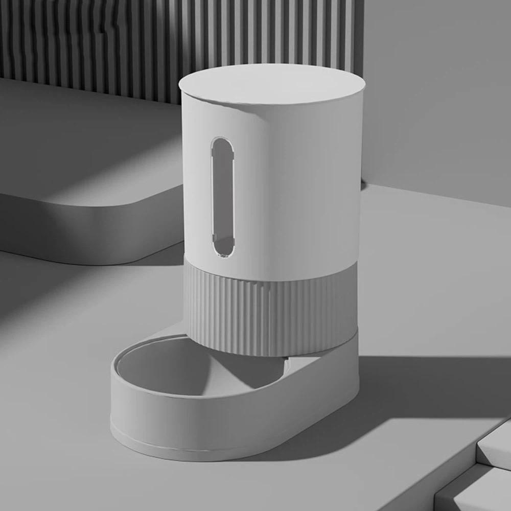 Large Capacity Gravity Food Bowl Transparent Pet Water Dispenser Pet Water Fountain  Daily Feeding